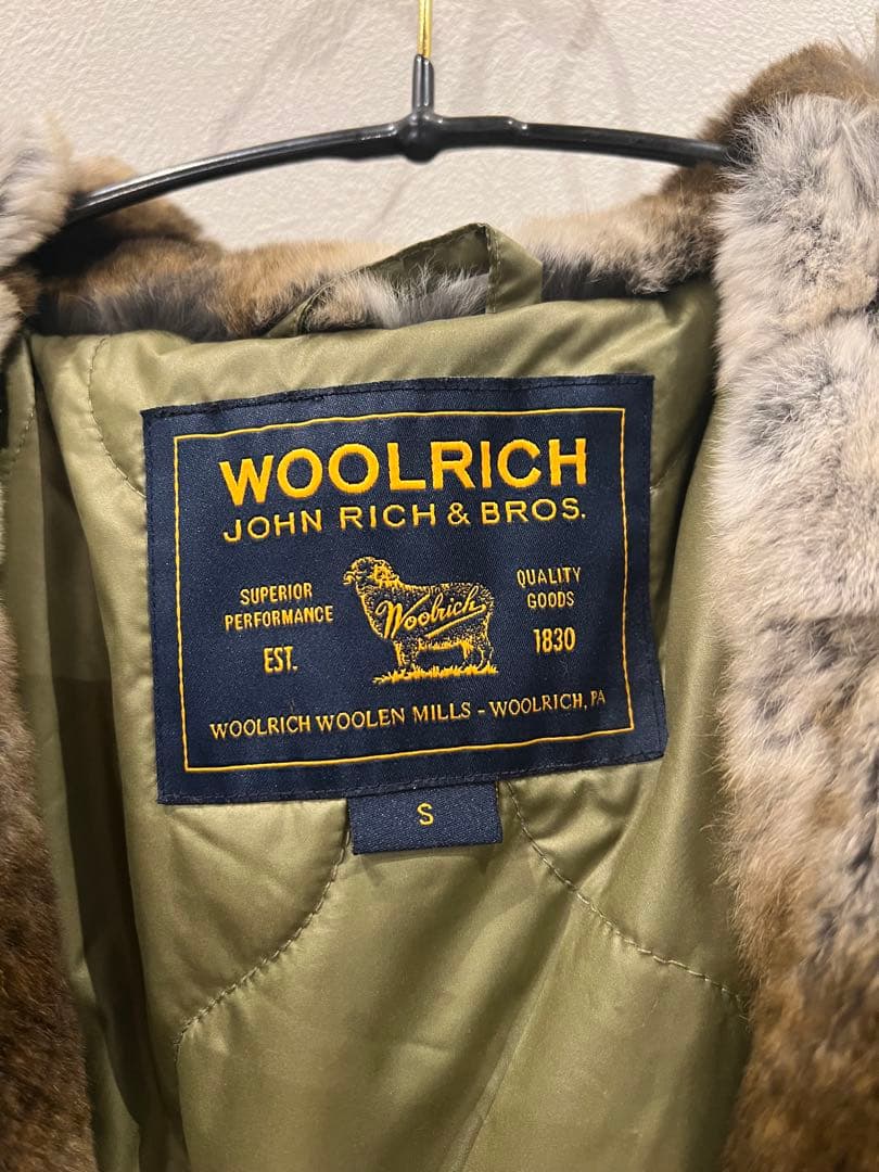 正月SALE【極美品レア】WOOLRICH モッズコート オリーブグリーン
