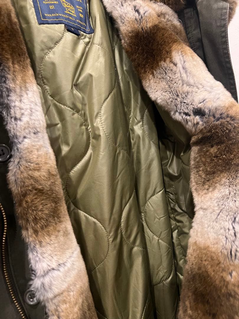 正月SALE【極美品レア】WOOLRICH モッズコート オリーブグリーン
