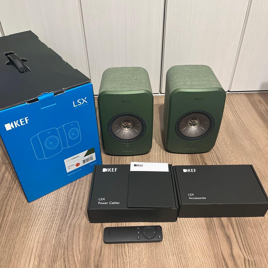 KEF LSX オリーブ Michael Young シグネチャーモデル