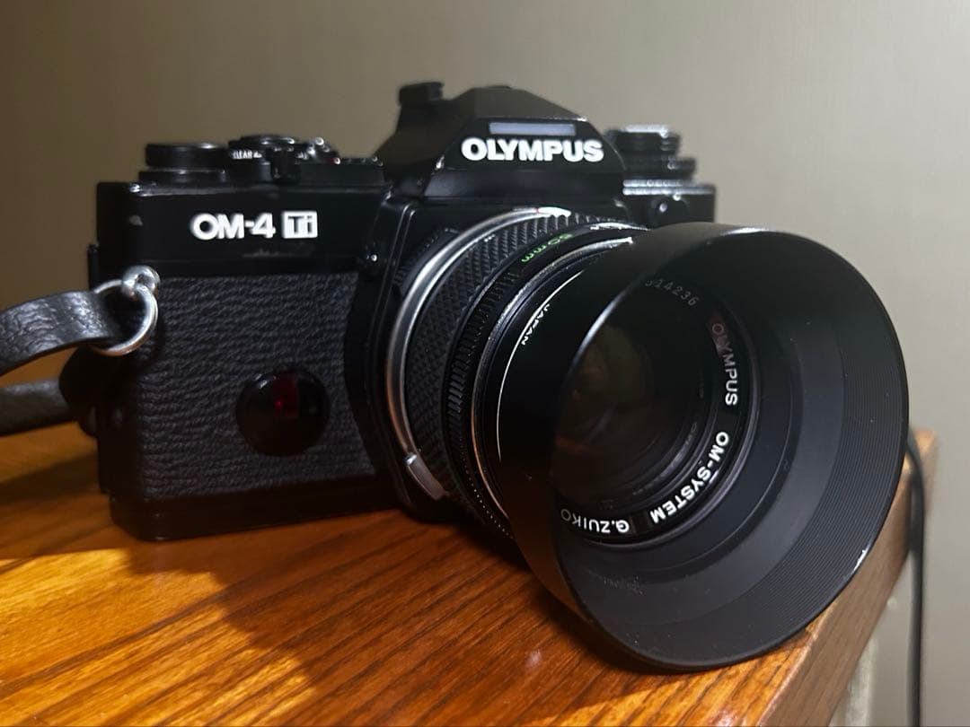 【美品】オリンパスOM4Tiブラック￼+ZUIKO 50mm F1.4 他