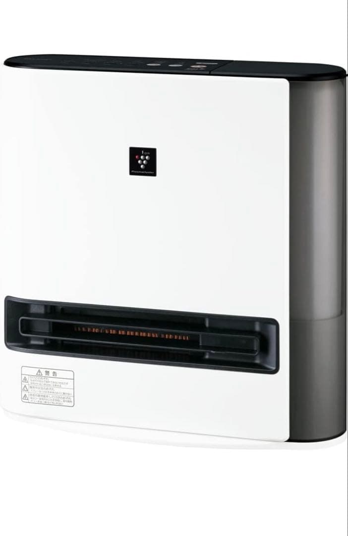 シャープ プラズマクラスター 加湿セラミックファンヒーター HX-TK12-W