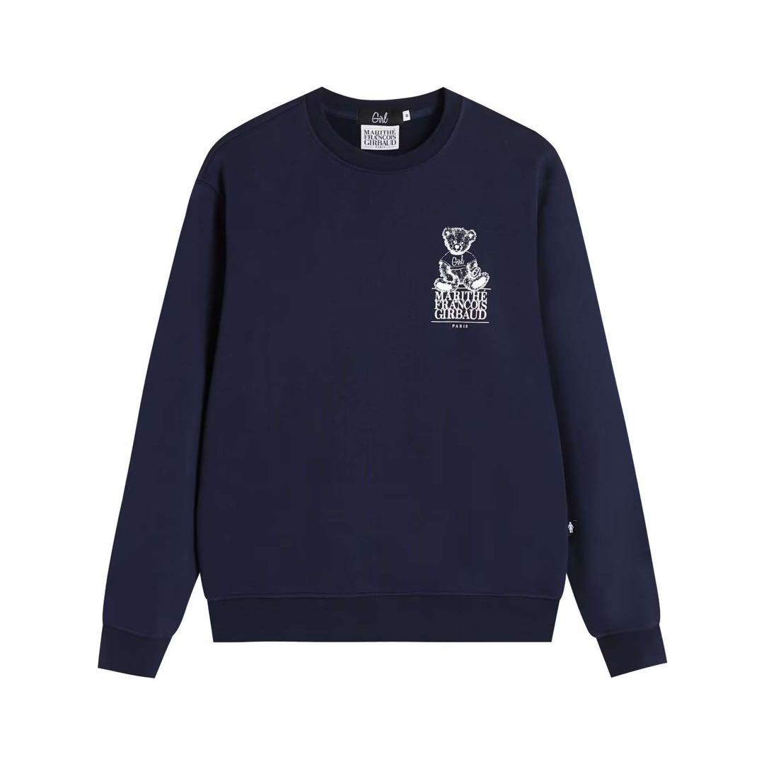 MARITHE FRANCOIS GIRBAUD ネイビー トレーナー