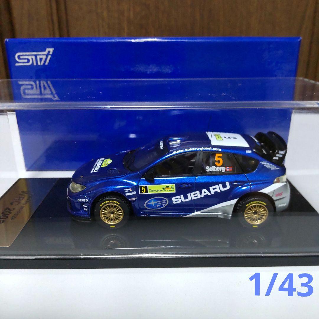 スバル インプレッサ WRC 2008 No.5 1/43 STi