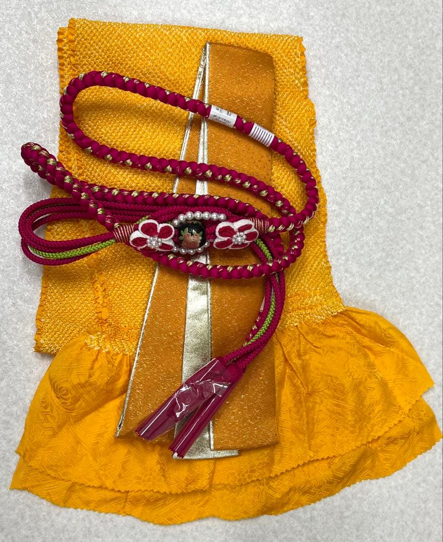 振り袖　フルセット　全通袋帯　別誂長襦袢　成人式　金彩加工　刺繍入り　739