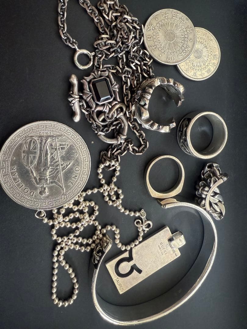 銀製品　シルバー アクセサリー　銀貨　176g