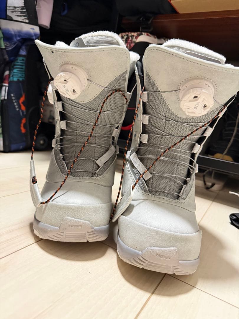 CROWN BOA スノーボードブーツ 23.5cm グレー
