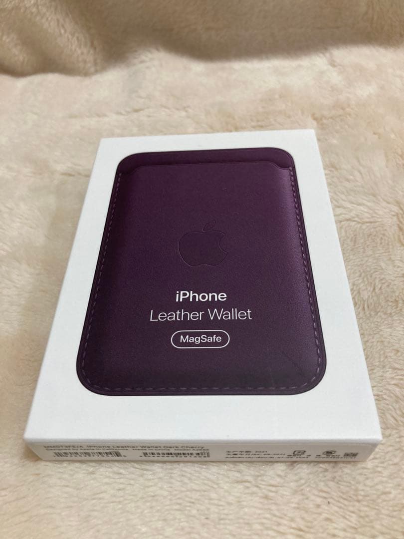 m*t様 アップル純正　magsafe対応iphone レザーウオレース