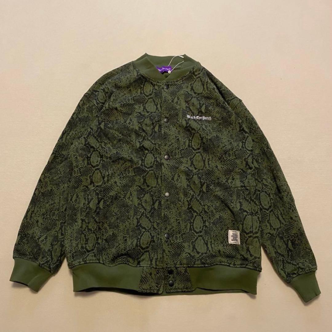 美品BlackEyePatch python パイソン　ジャケット　スタジャン