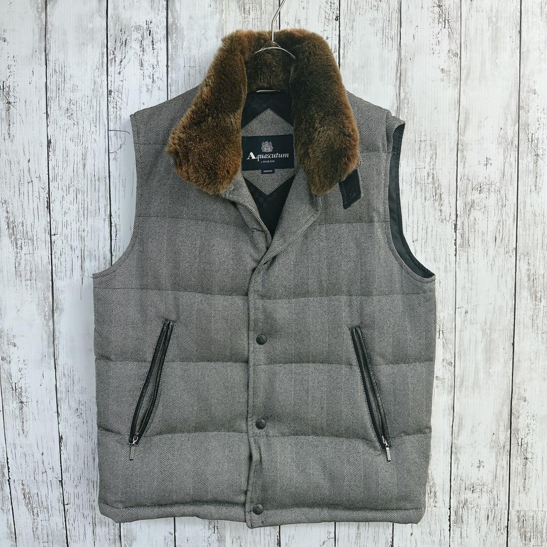 Aquascutum（アクアスキュータム）ダウンベスト　Ｍサイズ