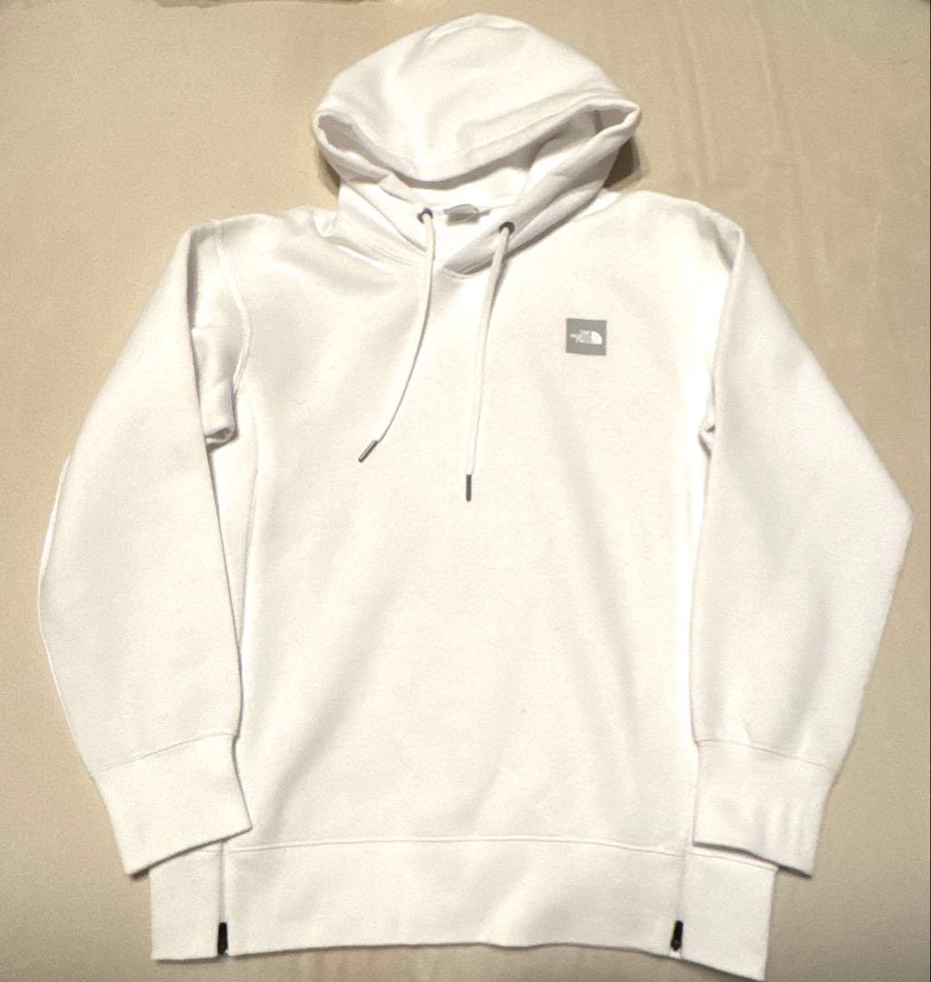 ぺこりん様THE NORTH FACE ホワイト フード付きパーカー Mサイズ