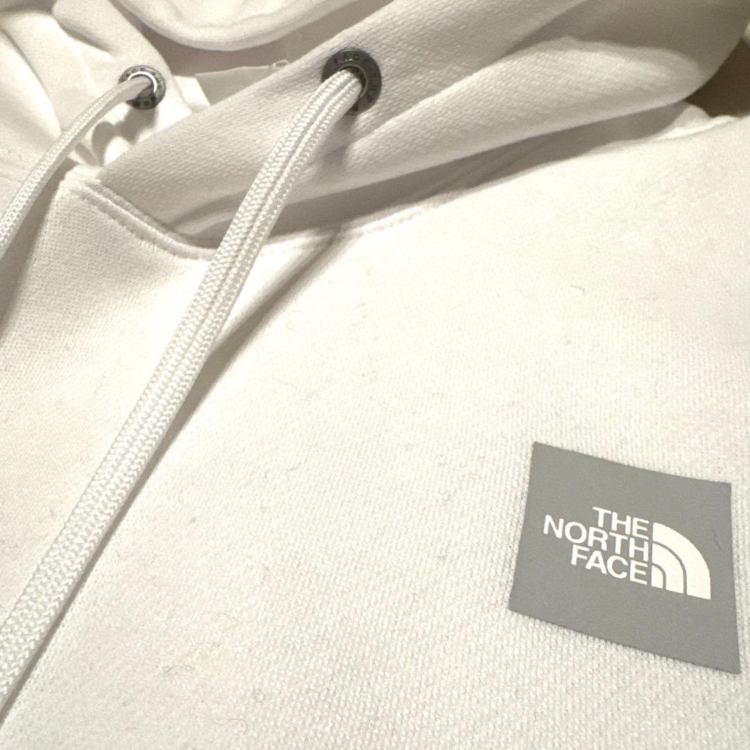 ぺこりん様THE NORTH FACE ホワイト フード付きパーカー Mサイズ