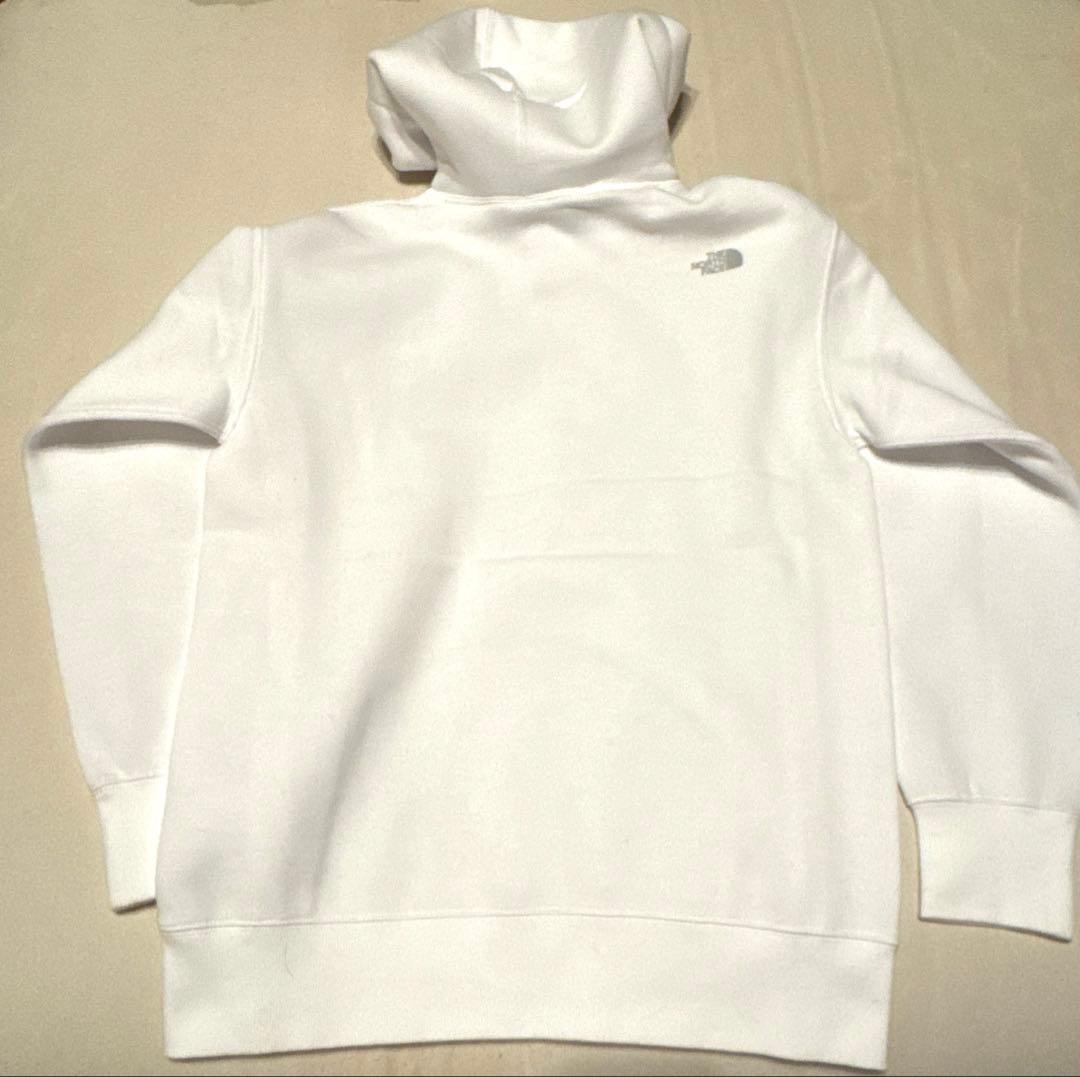 ぺこりん様THE NORTH FACE ホワイト フード付きパーカー Mサイズ