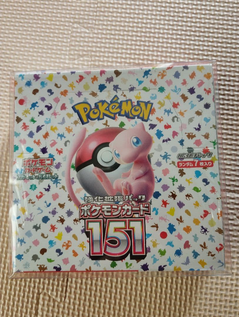 ポケモンカード151 ボックス シュリンク付き ポケカ box 新品未開封