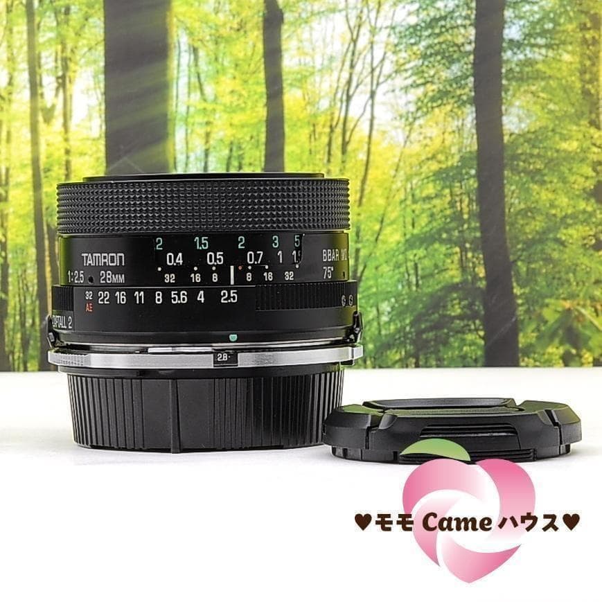 ニコン用タムロン 28mm F2.5(02B)☆オールドレンズ