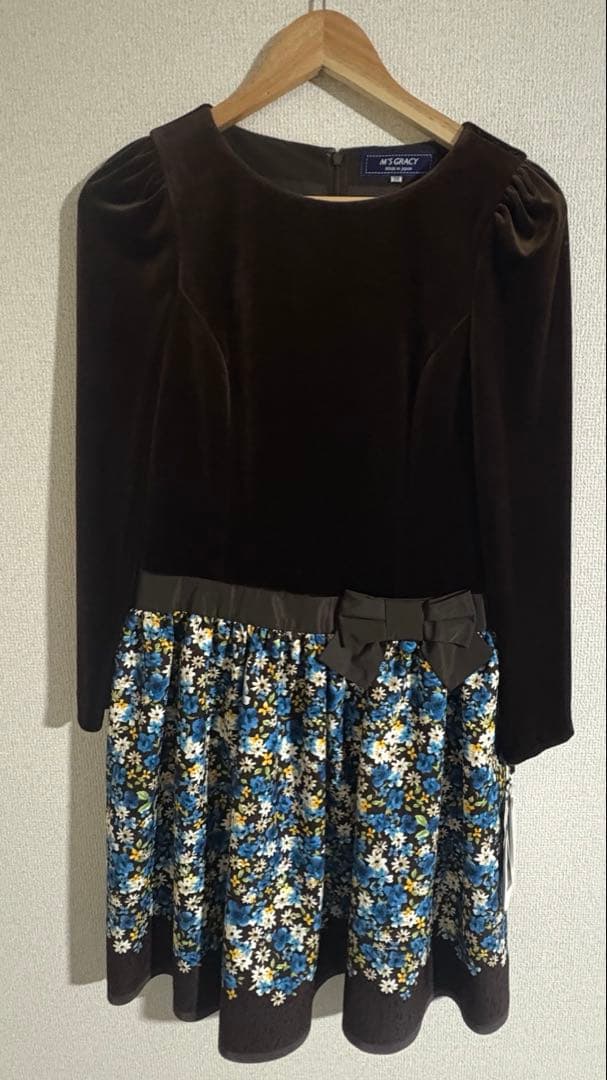 【値下げ依頼可】M’S GRACY エムズグレイシー　ワンピース 38