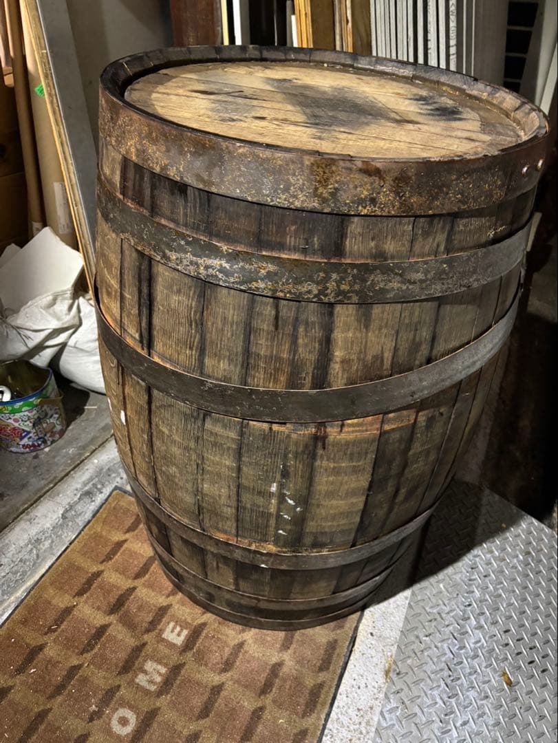 ワイン樽　✖️2つ【ばら売り可】木製バレル 高さ約90cm 直径約60cm