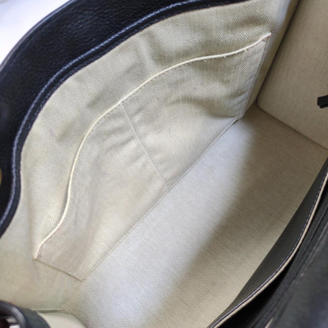 美品 トリーバーチ ビジネスバッグ 2way ゴールド A4 自立 サッチェル