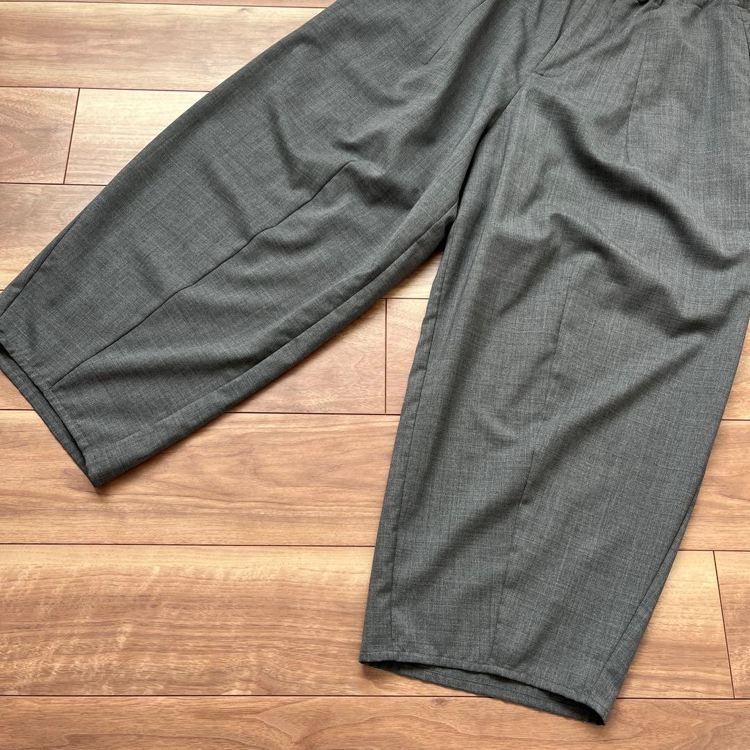 IENA TWコクーンパンツ　グレー　38