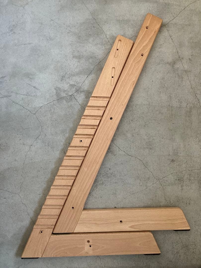 ストッケ　トリップトラップ　ナチュラル　ベビーセット付　S/N4