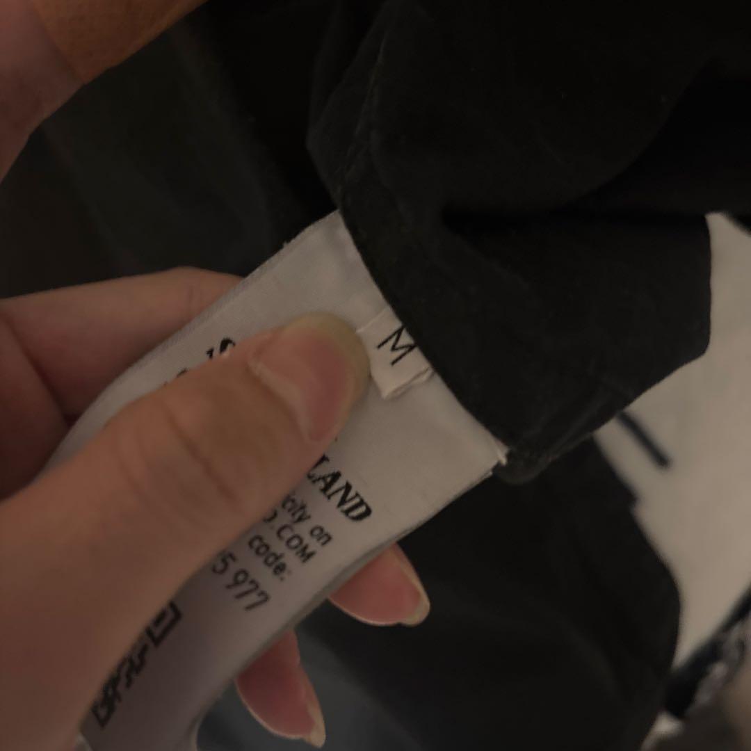 Stone  ブラック ミリタリージャケット　M