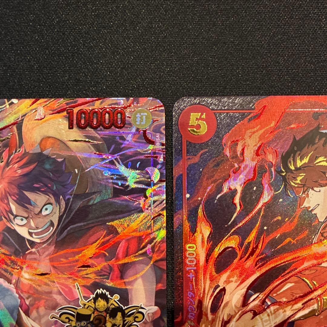 ワンピース　ルフィ　エース　兄弟2種セット　3周年プロモ