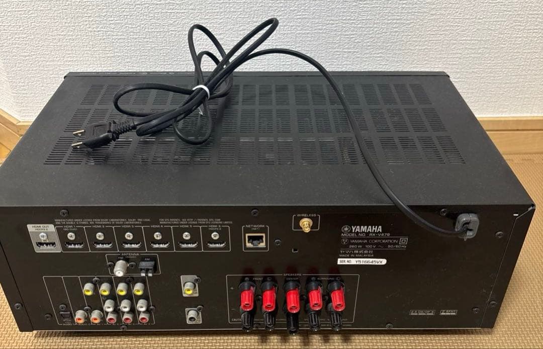 【値下げしました】YAMAHA AVアンプ RX-V479