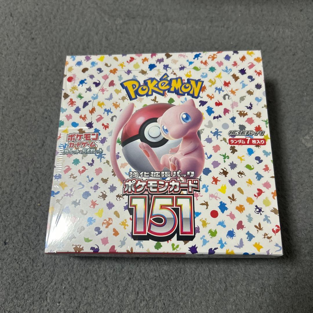 J*I様 ポケモンカード 151 box 新品未開封シュリンク付き
