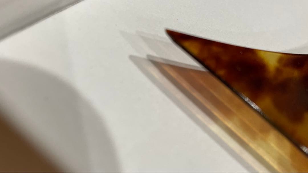 中古　ふじ印　三味線バチ 鼈甲