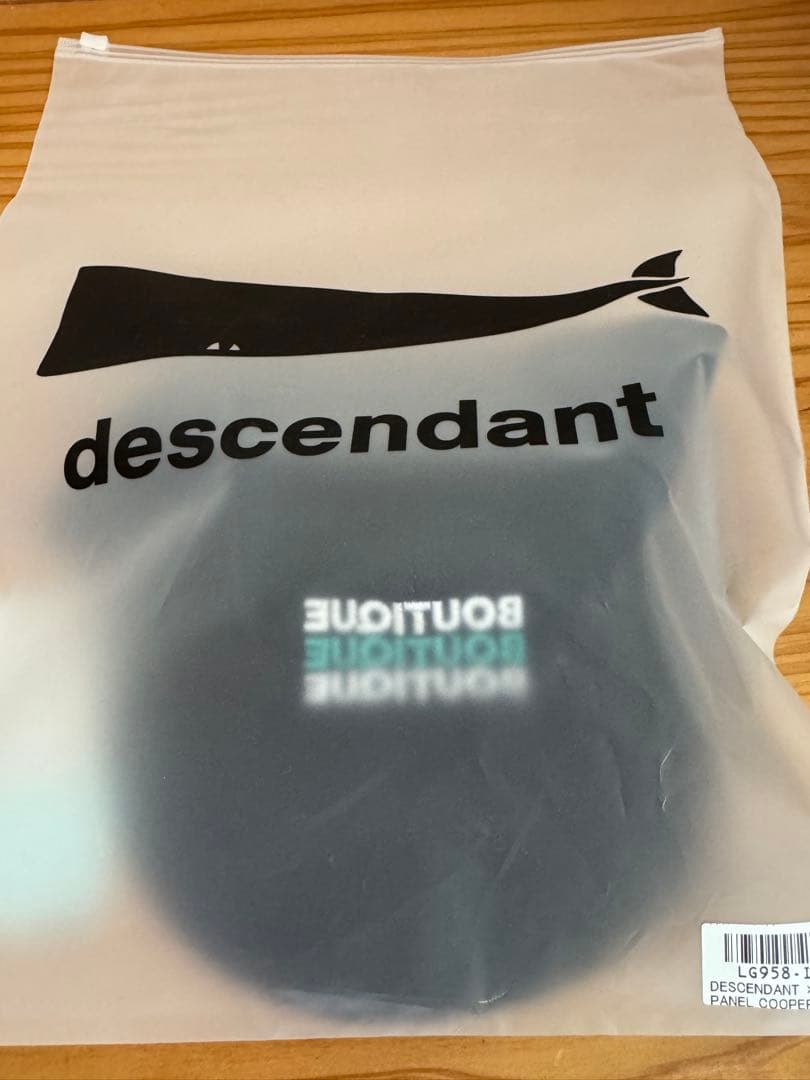 descendant BOUTIQUE 黒キャップ 7 3/8