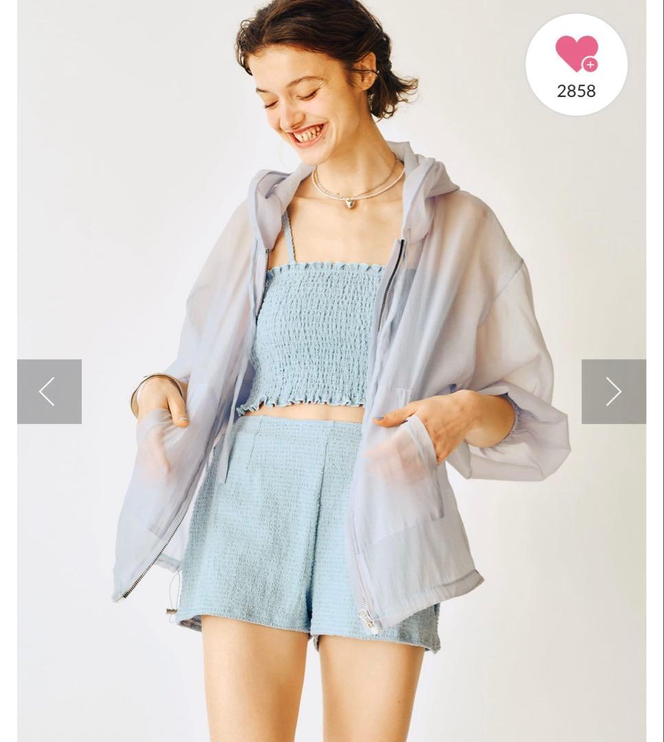 mystic♡ シアーパーカー4SETスイムウェア