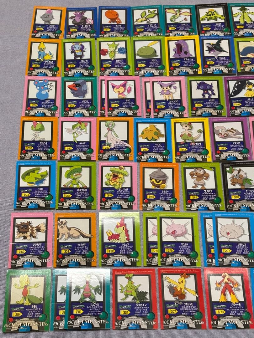 非売、希少品 ポケモンキッズシール226枚2000~2008 1枚あたり100円
