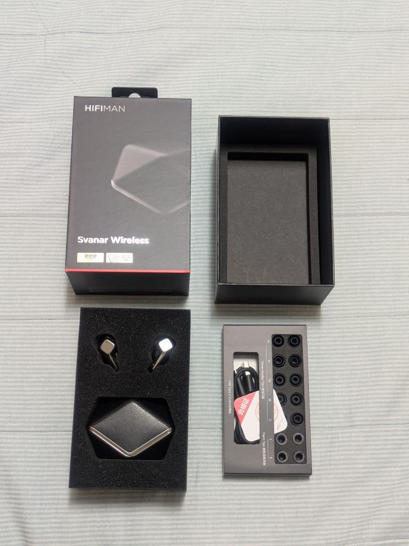 【極美品】HIFIMAN Svanar Wireless ワイヤレスイヤホン