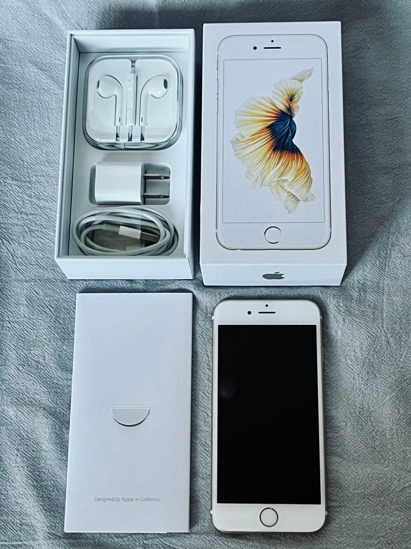 Apple iPhone6s 32GB ゴールドSIMフリー バッテリー100%