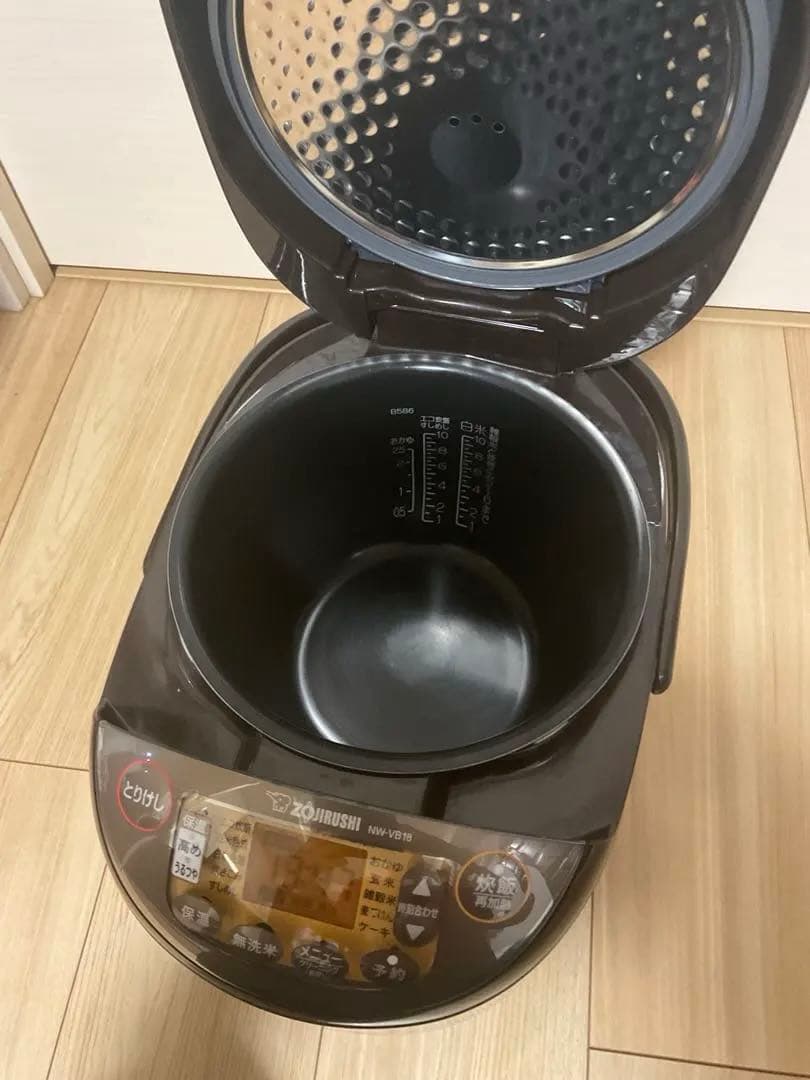 象印マホービン 炊飯器 1升 ブラウン NW-VB18-TA