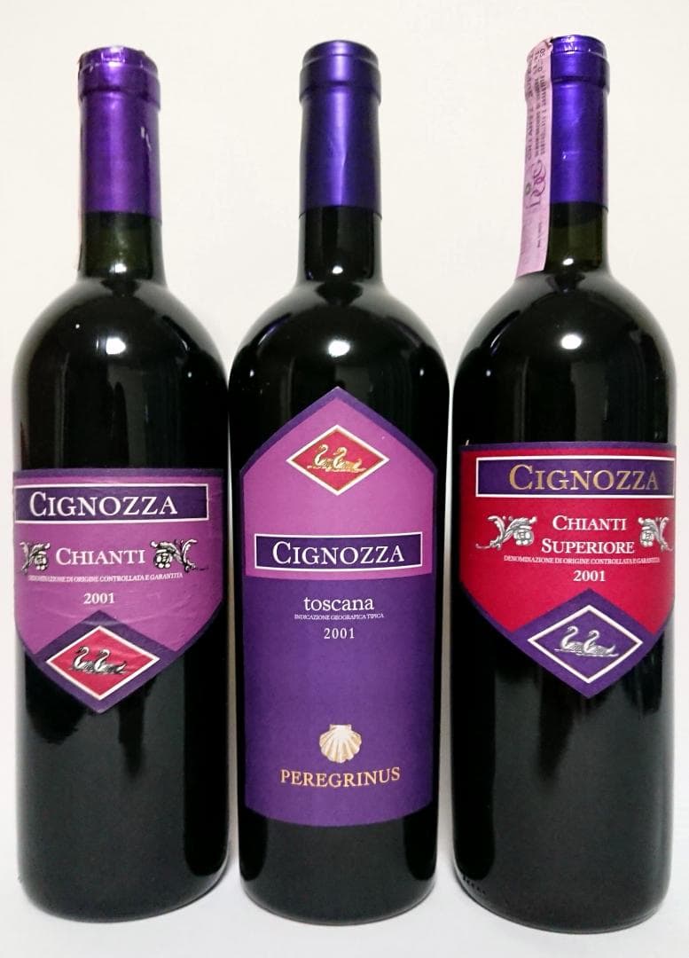 Cignozza　2001　ワイン　3本