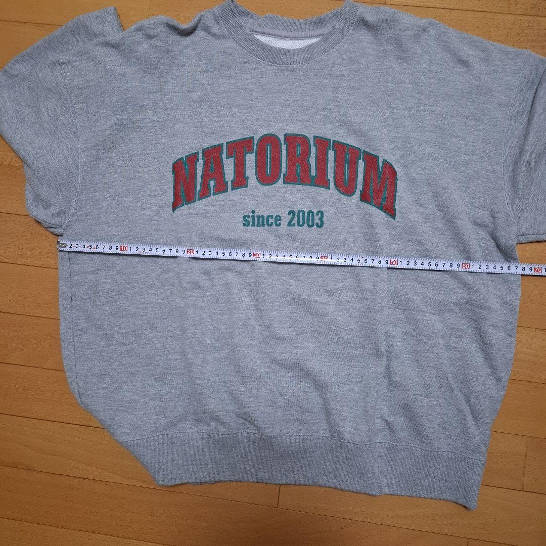 なとり　劇場スエット　College Logo Sweater　Lサイズ