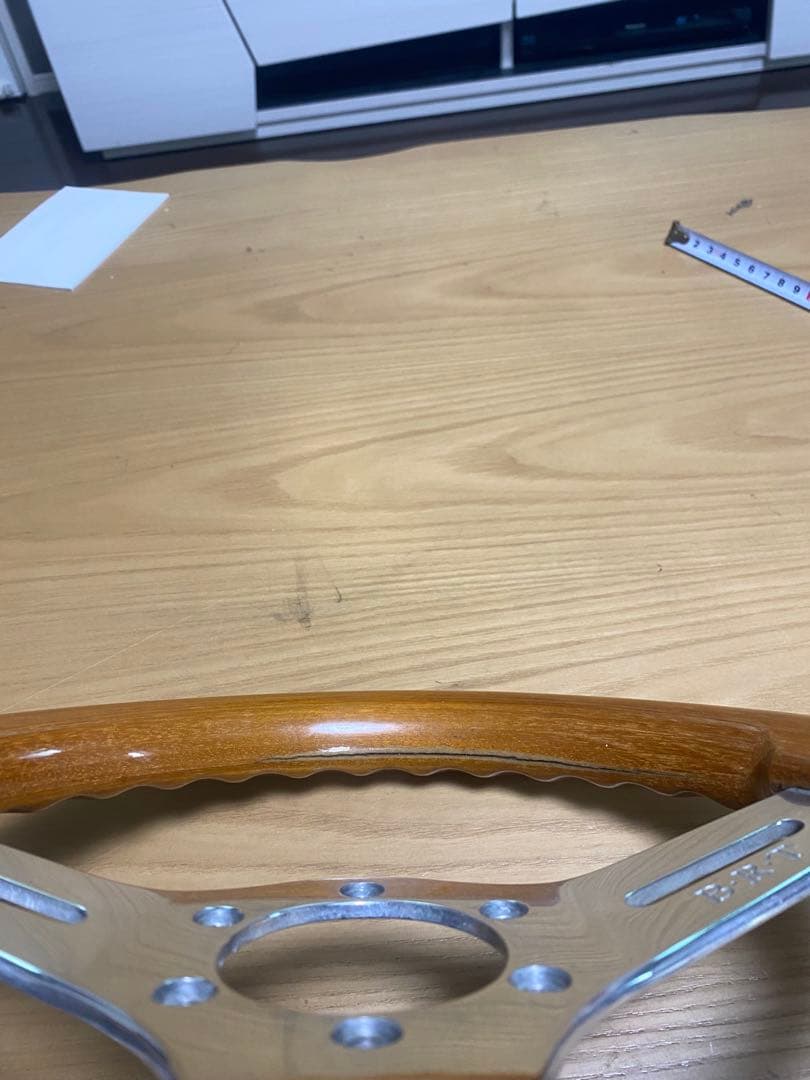 BRT ステアリング　当時物　28パイ