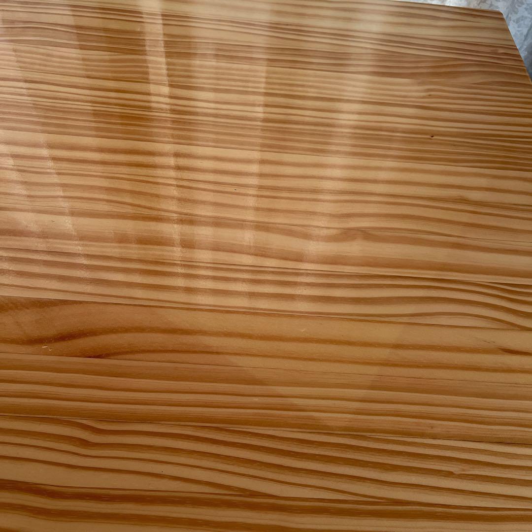 ワイド 118cm】パイン 無垢材 ダイニングテーブル ナチュラル