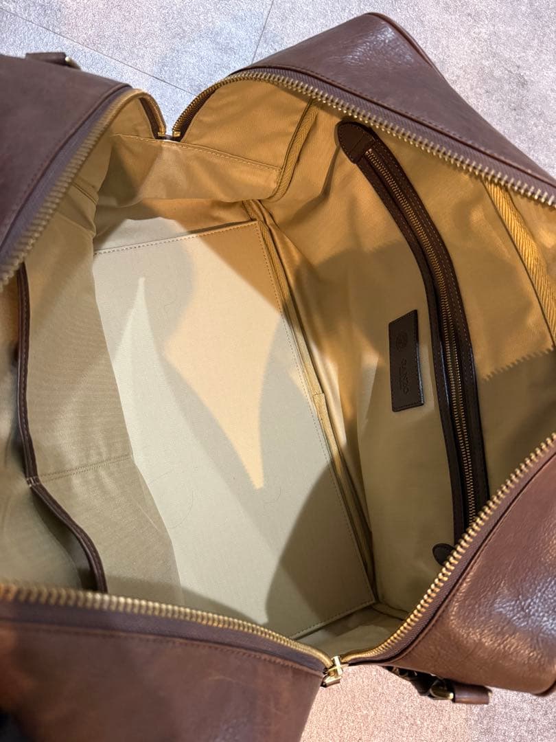 GANZO ボストンバック　レザー