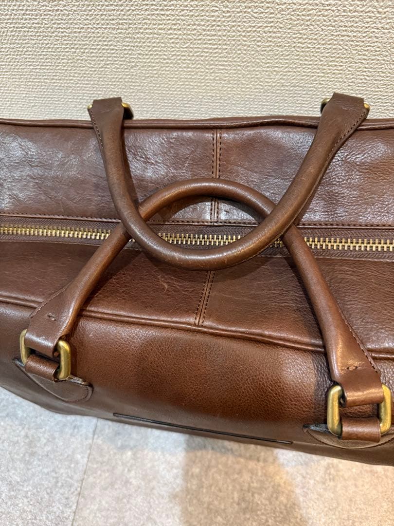 GANZO ボストンバック　レザー