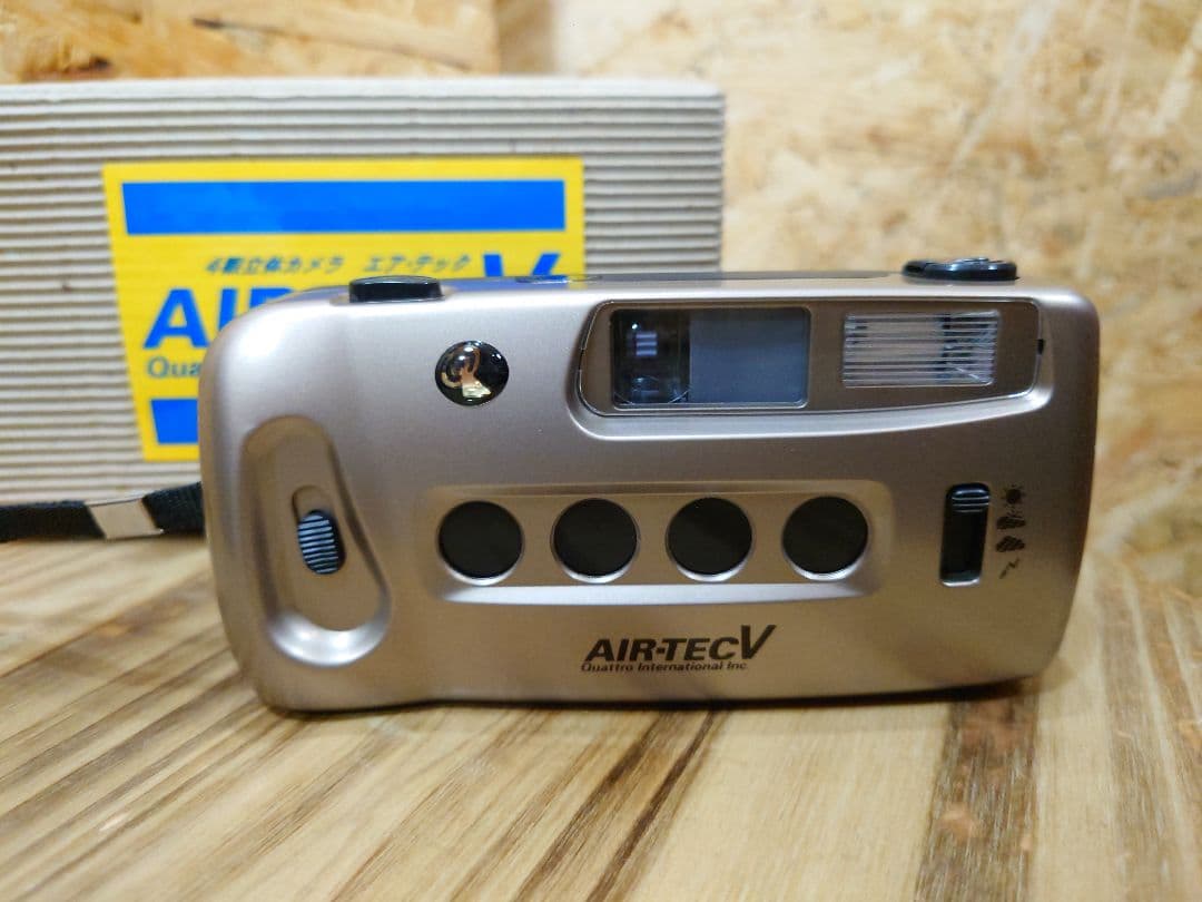 未使用 AIR-TEC V 4眼立体カメラ 箱・説明書・ケース付 フルセット