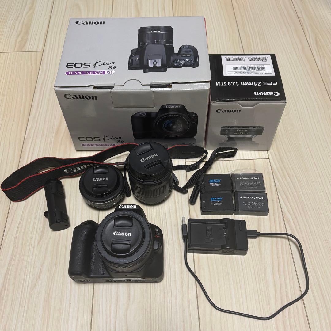 EOS Kiss x9 canon デジタル一眼レフカメラ　ブラック