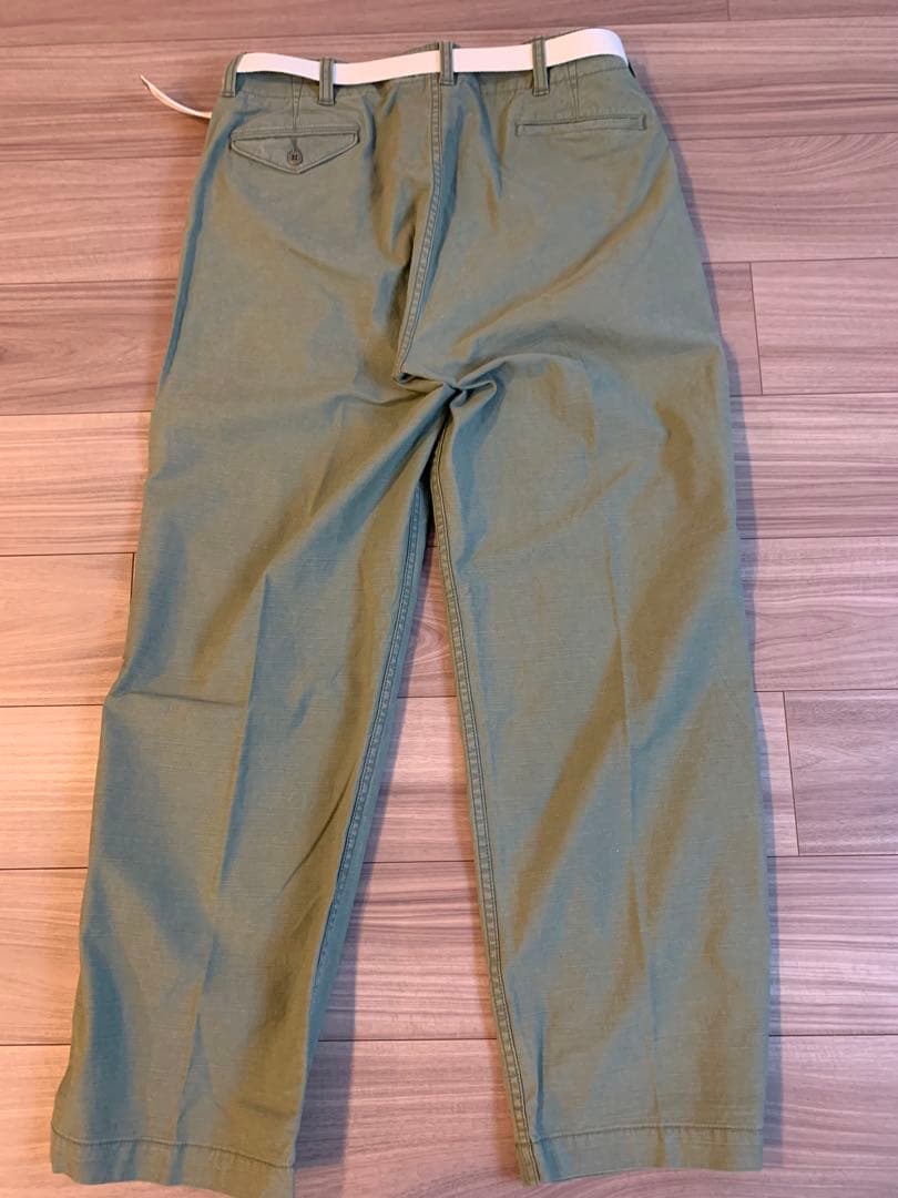 パンツ MASTER & Co. CHINO PANTS with BELT KHAKI