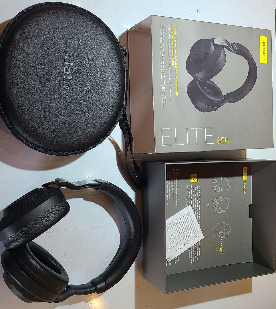 【美品】Jabra Elite 85h ワイヤレスヘッドホン