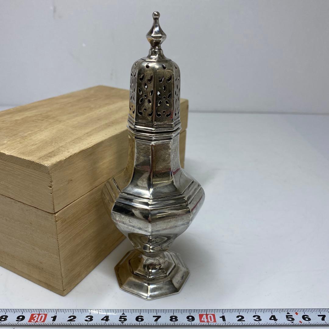 ライオンホールマーク　純銀　飾壷　121g トヒカコ　東さ7-0304②