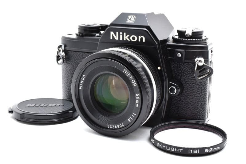 Nikon EM, Ai-S NIKKOR 50mm f/1.8（整備品）