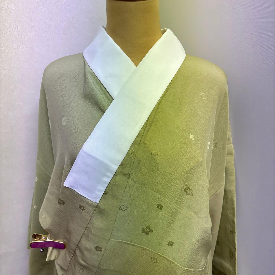 奄美大島泥染め 長襦袢 未使用 お値下げ無し❣️衣紋抜きプラス ご購入者❣️