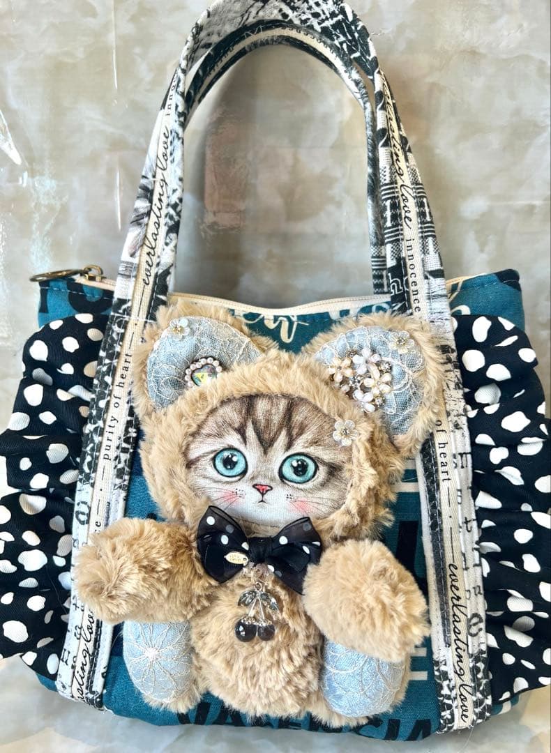 H*U様 コヤンイサムチョン　ぽってり可愛いころりんバッグ　ファスナーバッグ