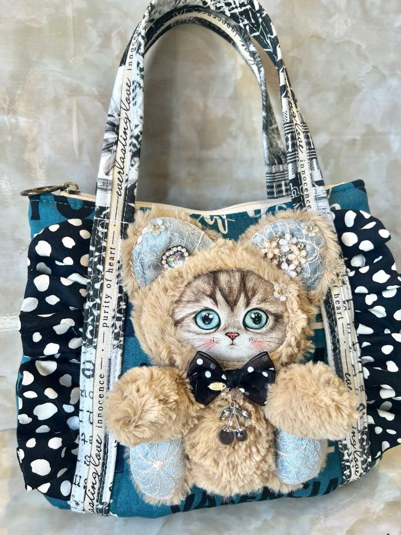 H*U様 コヤンイサムチョン　ぽってり可愛いころりんバッグ　ファスナーバッグ