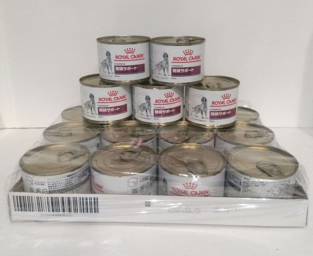 ロイヤルカナン 腎臓サポート 犬用 療法食 ウェットフード 200g 17缶
